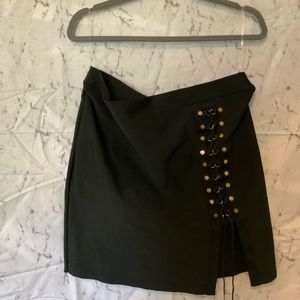 Black bandage skirt